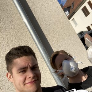 Restarbeiten bei schönem Sonnenschein