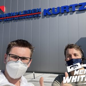 Ein Kollege aus dem Putz+Trockenbauteam