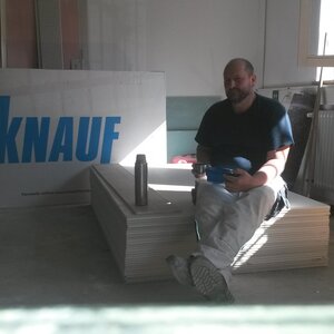 Pause mit Knauf