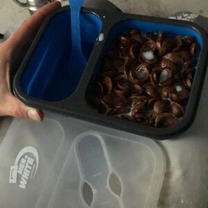 Frühstück auf der Baustelle:)