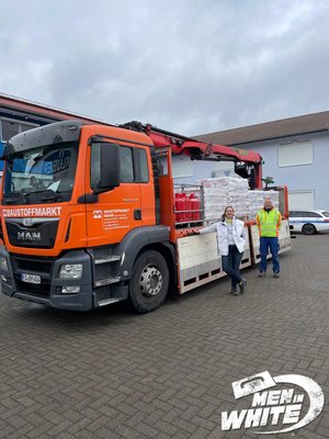 Fast täglich werden wir von dem Baustoffhändler beliefert, welcher ein starker KNAUF Partner seit vielen Jahren schon ist