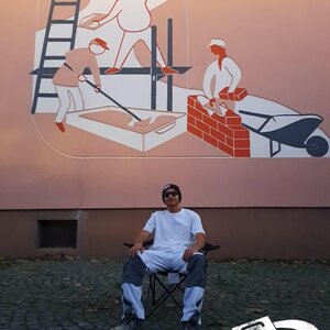 Alles für die Firma Täufer. Schaut mein Kunstwerk .- und staunt!