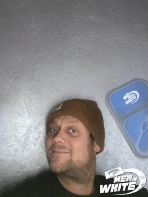 Rotkalk Spachtel mit metallic Effekt