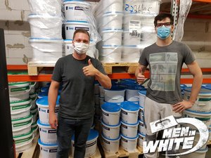 Firma Bürsgens im Lager beim Baustoffhändler des Vertrauens