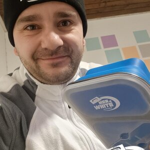 Feierabend... Danke Knauf für diese praktische Box.