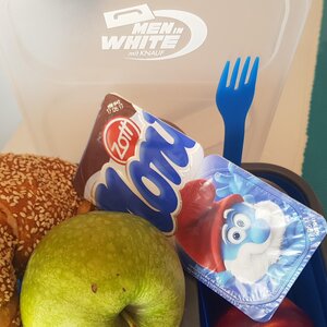 endlich kurze pause zum naschen