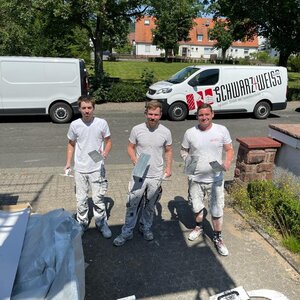 Putz aufziehen macht Spaß und das bei schönen wetter