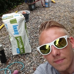 Eine kurze Pause für den Sockel...