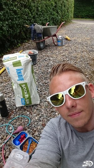 Eine kurze Pause für den Sockel...